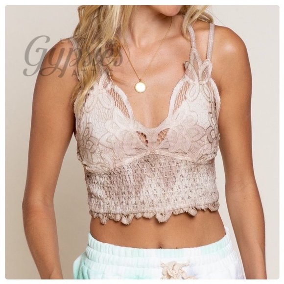 POL Longline Mineral Wash Lace Bralette - Picture 14 of 16